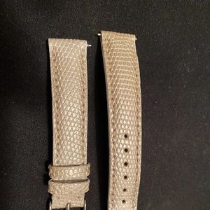 Michele lizard watch band